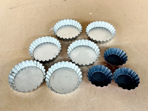 Vintage tart tins flan - tart, baking