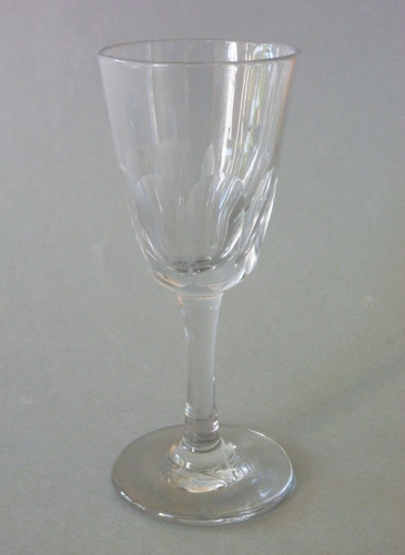 Antique georgian glass - glass, petal