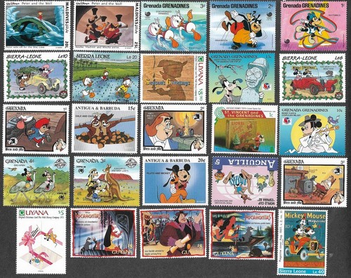 Disney stamps all - disney,