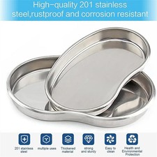 2Pcs Kidney Dish Trays Shaped