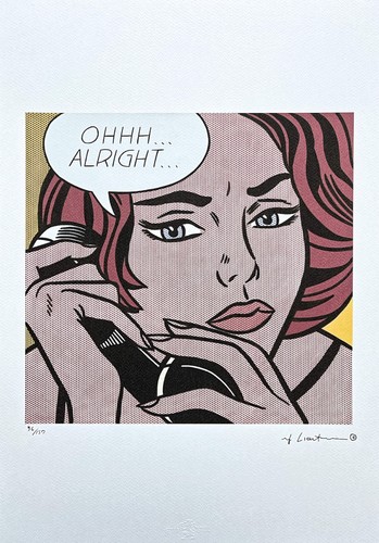 Roy lichtenstein ohh alright - lichtenstein,