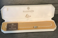 Fashion By Lotus Simulated Pearls 1 Row In The Original Case With Guarantee Card