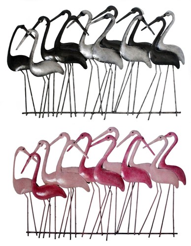 Flamingos pink silver - pink, or