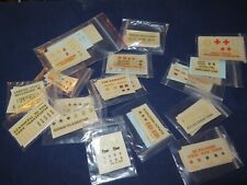 VINTAGE AIRFIX MATCHBOX etc Model Military Vehicles Decal Sheets Selection OO/HO