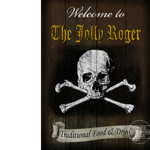 The jolly roger pirate - roger,