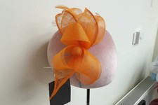 Ladies Sinamay Curls Bow