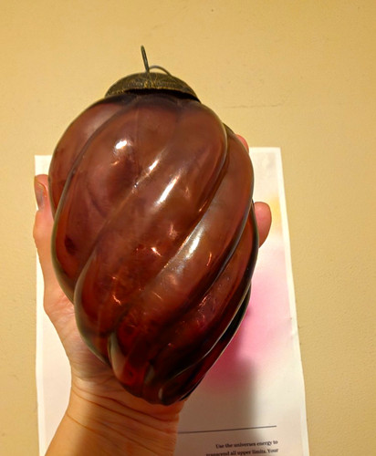 Kugel acorn ornament - kugel,