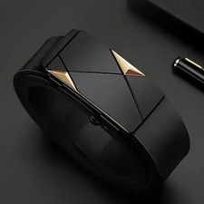 Genuine Leather Mens Ratchet