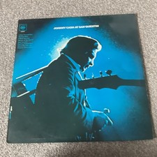 Johnny Cash At San Quentin 12” Vinyl LP Country Rock I Walk The Line Wanted Man