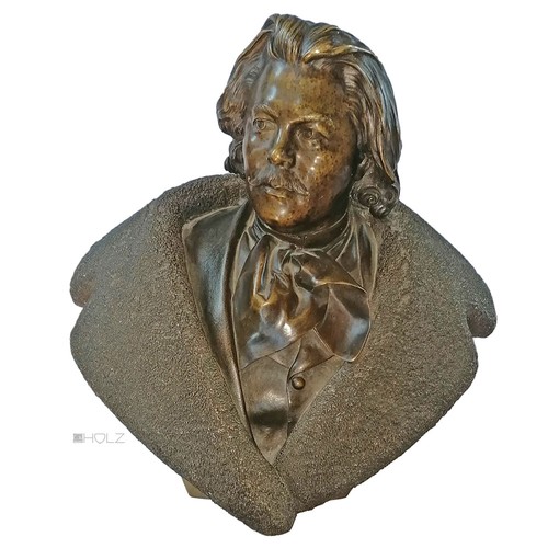 Bronze bust antique marcel - bust,
