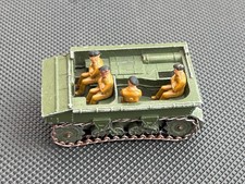 Dinky Military Army # 162  Light Dragon Motor Tractor with Dinky soldiers 