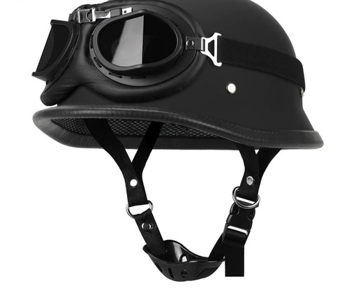 Motorcycle half helmet vintage - half,