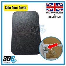 Black Transit Custom Side Door