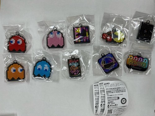 Pac man acrylic charms full - pac-man,