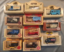 LLEDO DIE CAST MODEL VAN/CAR COLLECTION BOXED AND IN VERY GOOD CONDITION