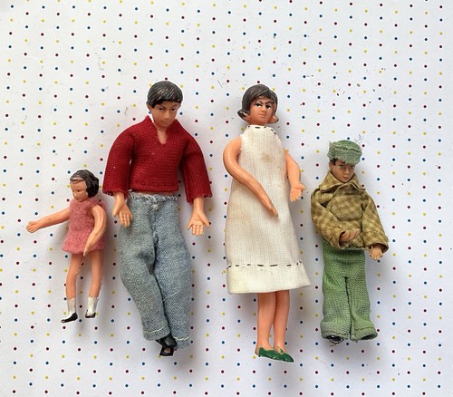 Vintage dolls house doll - vintage,
