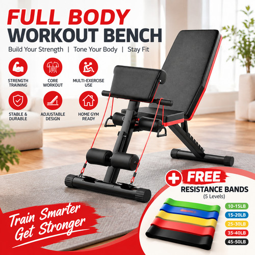Poriya weight bench - bench, fitness