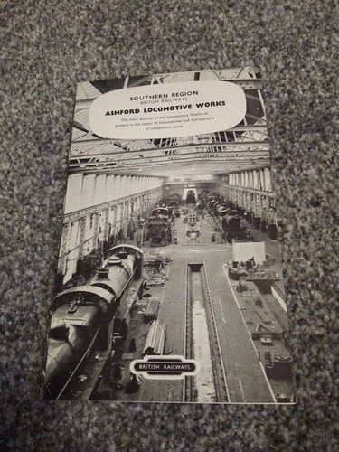 Railway leaflet british - railway, leaflet:british