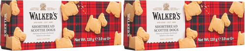 Shortbread scottie dog shapes - dog,