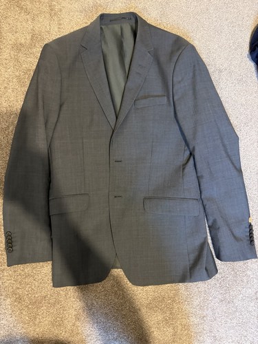 Bertoni suit coat gray - suit,