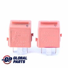 BMW E60 E81 E87 E90 E91 X3 E83 Relay Changer Make Contact Salmon Red Set 1742690