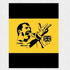 FREDDIE MERCURY POSTER PRINT