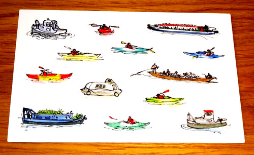 London postcard d - d, gentleman