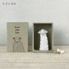 Mini Porcelain Matchbox Sheep