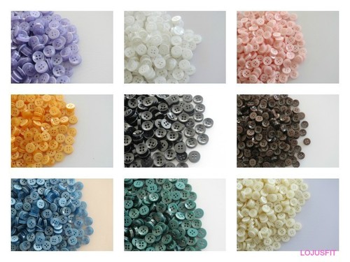 100 quality shirt buttons - 50,