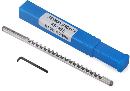 Keyway broach imperial hss - keyway,