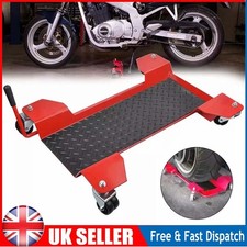 Motorcycle Dolly Centre Stand Motorbike Tool Garage Mover Parking Trolley 350KG
