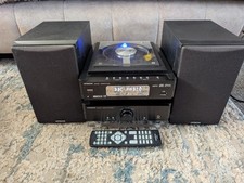 Hitachi AX-M136i CD USB MP3 DAB FM Radio Micro Hi-Fi Music Speaker System Black