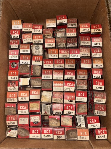 Lot vintage rca electronic - of,