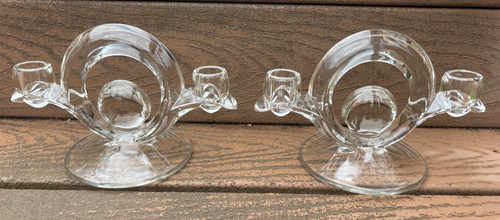 Vintage indiana glass double - indiana,