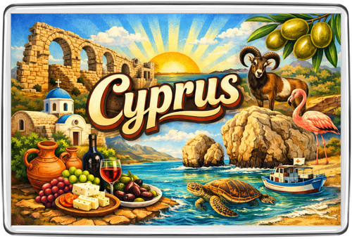 Cyprus aphrodite rock flamingo - cyprus,