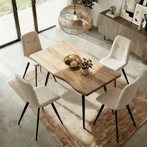 Solid wood dining table - solid,