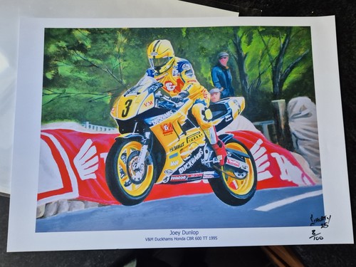 Joey dunlop honda - honda,