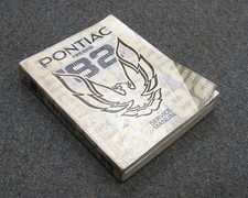 1982 Pontiac Firebird Trans Am Service Manual 