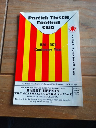 Partick thistle bolton - v,