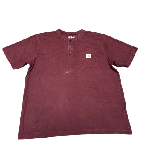 Carhartt henley pocket shirt - pocket, t-shirt