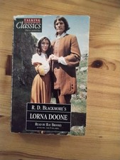 2 CASSETTE AUDIO BOOK - LORNA DOONE - R D Blackmore -  Talking Classics No:10