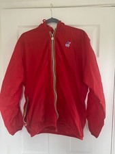 K-Way Claude 2.0 Zipped Windbreaker - Men's Medium Red