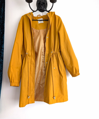 Koton mustard yellow raincoat - koton,