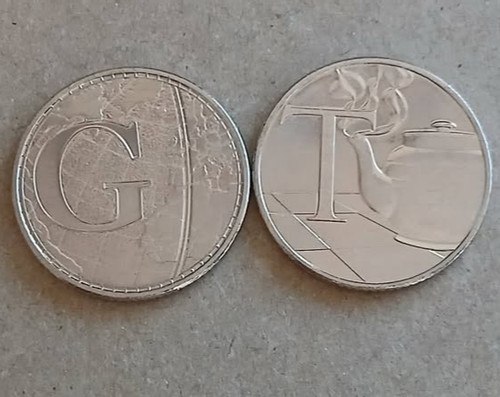 2019 alphabet 10p coins - 2,