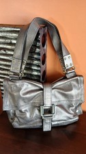 Kooba  Metallic Bronze-Pewter Handbag
