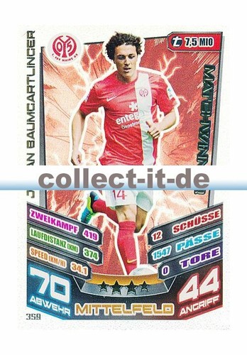 Match attax 359 - 13/14,