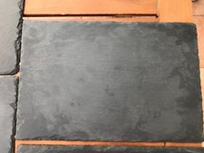 7 natural Slate table placemats & 1 large serving mat