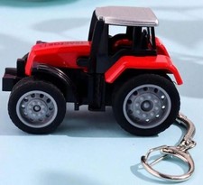 Mini Metal Red Farming Tractor