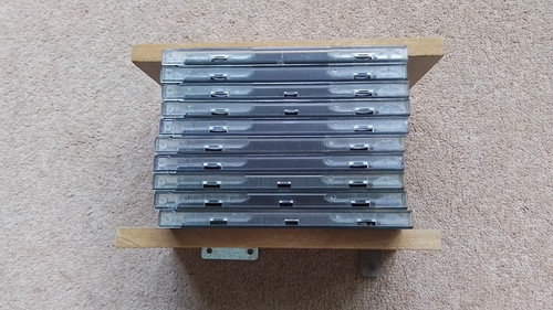 Empty used single cd - x, used,
