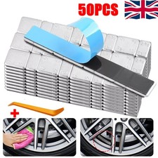 50pcs Self Adhesive Alloy Wheel Balance Weights Stick 60g for Car Motorcycle